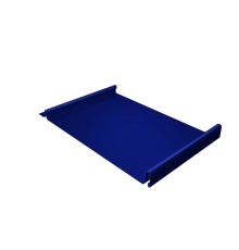 Кликфальц 0,45 PE с пленкой на замках RAL 5002 ультрамариново-синий