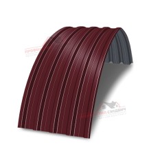 Арочный профнастил окрашенный Н60-0.5 цена за пог.м.