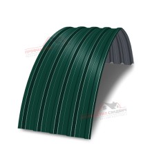 Арочный профнастил окрашенный Н60-0.8 цена за м2.