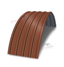 Арочный профнастил окрашенный Н60-0.6 цена за пог.м.