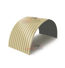 Профнастил МП10ПГ-0.4, Ширина-1100, Полиэстер RAL1014