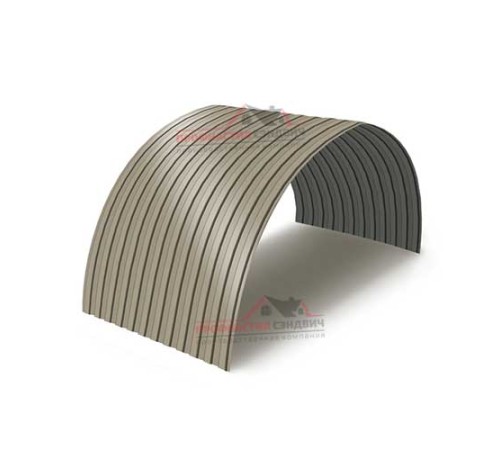 Купить профнастил МП10ПГ-0.45, Ширина-1100, Полиэстер RAL1035 