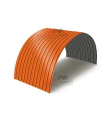 Профнастил МП10ПГ-0.45, Ширина-1100, Полиэстер RAL2004