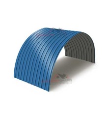 Профнастил МП10ПГ-0.5, Ширина-1100, Полиэстер RAL5015