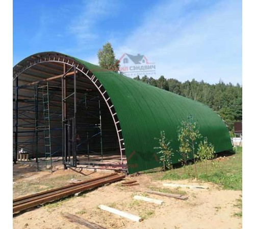 Купить профнастил МП10ПГ-0.7, Ширина-1100, Полиэстер RAL6002 