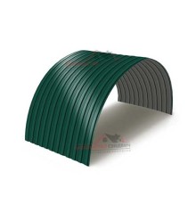 Профнастил МП10ПГ-0.4, Ширина-1100, Полиэстер RAL6005