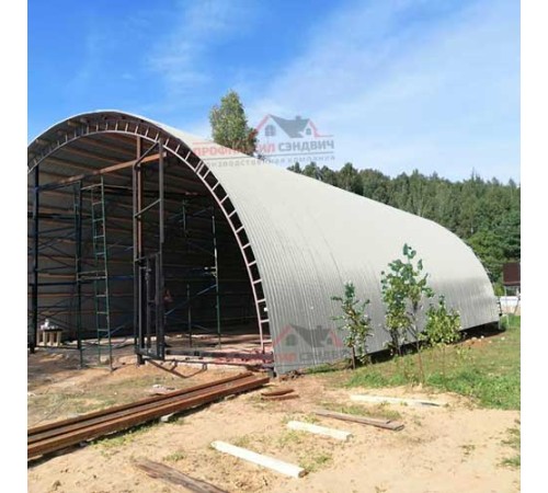 Купить профнастил МП10ПГ-0.45, Ширина-1100, Полиэстер/Двусторонний RAL9003 