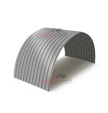 Профнастил МП10ПГ-0.45, Ширина-1100, Полиэстер RAL9006