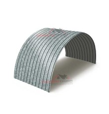 Профнастил МП10ПГ-0.4, Ширина-1100, Оцинкованный