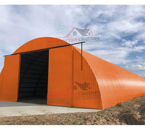 Купить профнастил МП20ПГ-0.7, Ширина-1100, Полиэстер RAL2004 