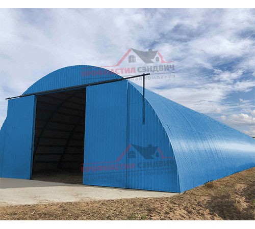 Купить профнастил МП20ПГ-0.5, Ширина-1100, Полиэстер RAL5015 