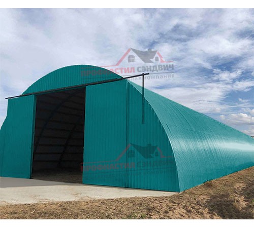 Купить профнастил МП20ПГ-0.4, Ширина-1100, Полиэстер RAL5021 