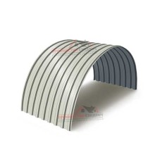 Профнастил МП20ПГ-0.45, Ширина-1100, Полиэстер RAL9002