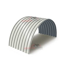 Профнастил МП20ПГ-0.4, Ширина-1100, Полиэстер RAL9003