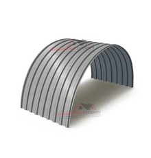 Профнастил МП20ПГ-0.45, Ширина-1100, Полиэстер RAL9006