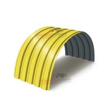 Профнастил МП35ПГ-0.45, Ширина-1035, Полиэстер RAL1018