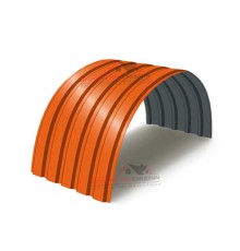 Профнастил МП35ПГ-0.45, Ширина-1035, Полиэстер RAL2004