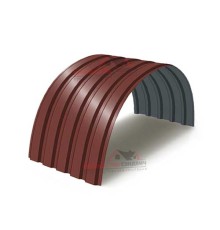 Профнастил МП35ПГ-0.45, Ширина-1035, Полиэстер RAL3009