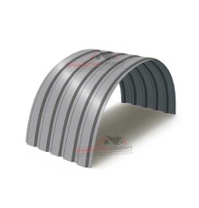 Профнастил МП35ПГ-0.45, Ширина-1035, Полиэстер RAL7004