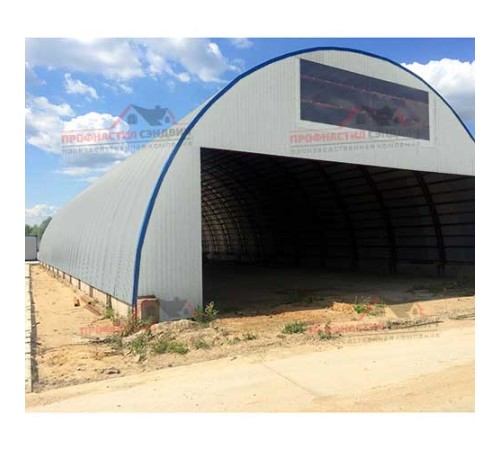 Купить профнастил МП35ПГ-0.5, Ширина-1035, Полиэстер RAL7035 