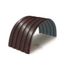 Профнастил МП35ПГ-0.45, Ширина-1035, Полиэстер RAL8017