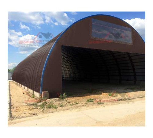 Купить профнастил МП35ПГ-0.45, Ширина-1035, Полиэстер RAL8017 