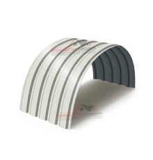 Профнастил МП35ПГ-0.45, Ширина-1035, Полиэстер RAL9003