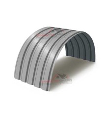 Профнастил МП35ПГ-0.45, Ширина-1035, Полиэстер RAL9006