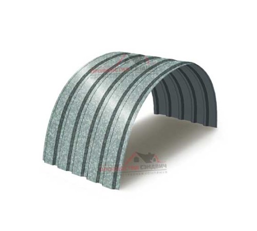 Купить профнастил МП35ПГ-0.65, Ширина-1035, Оцинкованный 