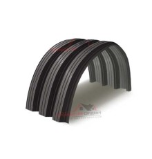 Профнастил H114ПГ-0.65, для бескаркассных ангаров, Полиэстер RR32