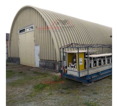 Купить профнастил НС18ПГ-1150-0.5 Полиэстер RAL1035 