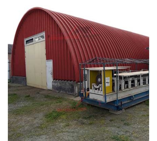 Купить профнастил НС18ПГ-1150-0.4 Полиэстер RAL3011 