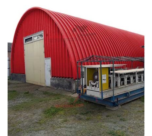 Купить профнастил НС18ПГ-1150-0.7 Полиэстер RAL3020 