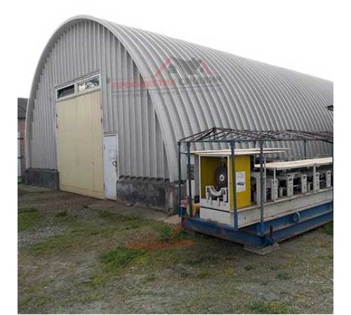 Купить профнастил НС18ПГ-1150-0.4 Полиэстер RAL7004 