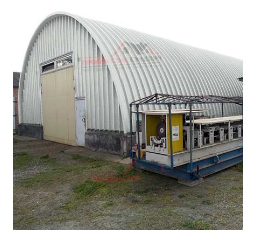 Купить профнастил НС18ПГ-1150-0.5 Полиэстер RAL7035 