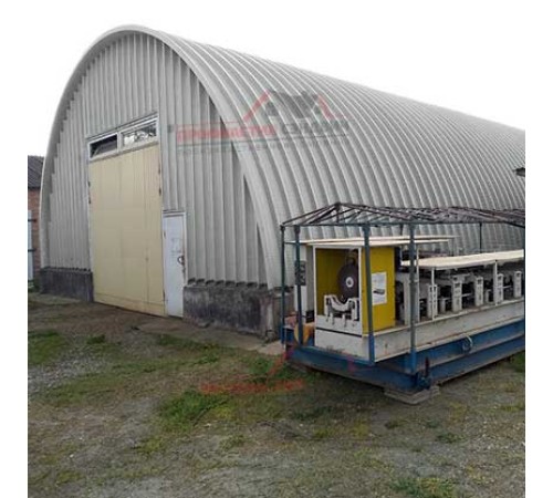 Купить профнастил НС18ПГ-1150-0.45 Полиэстер RAL9006 