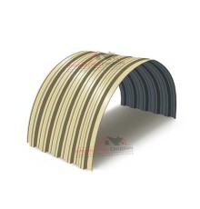 Профнастил НС35ПГ-0.45, Ширина-1000, Полиэстер RAL1014