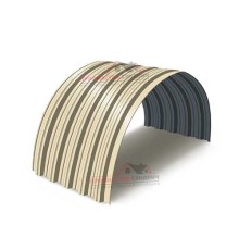 Профнастил НС35ПГ-0.45, Ширина-1000, Полиэстер RAL1015