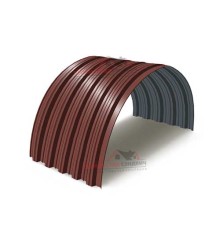 Профнастил НС35ПГ-0.45, Ширина-1000, Полиэстер RAL3009