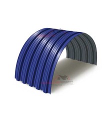 Профнастил НС35ПГ-0.45, Ширина-1000, Полиэстер RAL5002