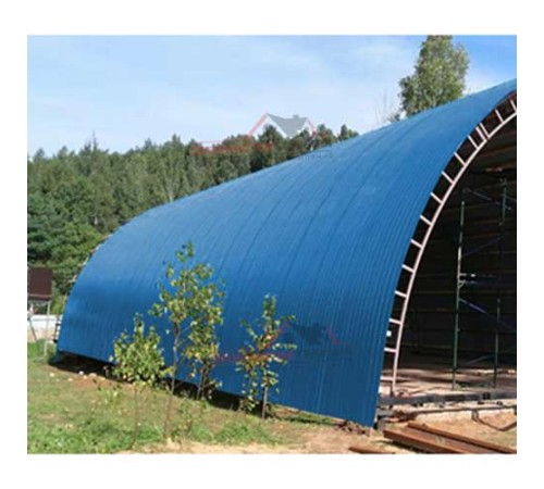 Купить профнастил НС35ПГ-0.5, Ширина-1000, Полиэстер RAL5015 