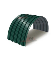 Профнастил НС35ПГ-0.5, Ширина-1000, Полиэстер RAL6005