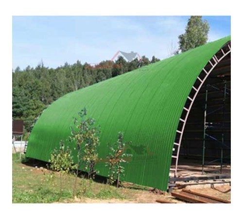 Купить профнастил НС35ПГ-0.5, Ширина-1000, Полиэстер RAL6018 