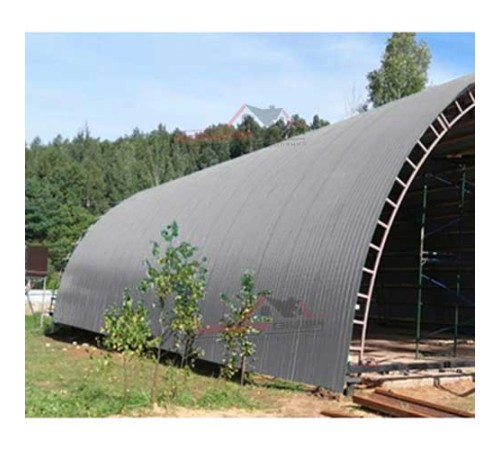 Купить профнастил НС35ПГ-0.8, Ширина-1000, Полиэстер RAL7004 