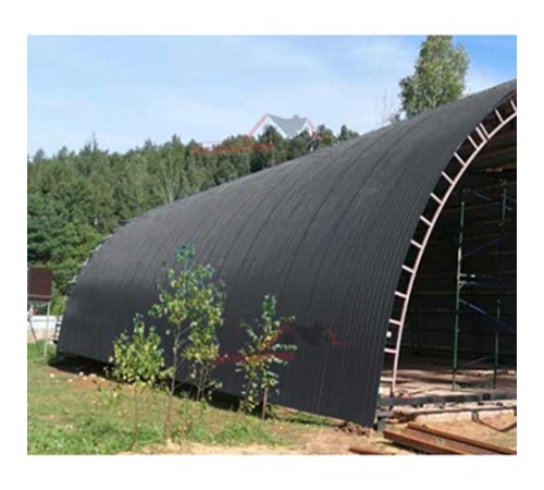 Купить профнастил НС35ПГ-0.7, Ширина-1000, Полиэстер RAL7024 