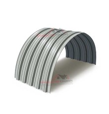 Профнастил НС35ПГ-0.5, Ширина-1000, Полиэстер RAL7035