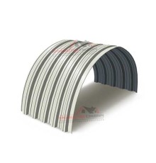 Профнастил НС35ПГ-0.6, Ширина-1000, Полиэстер RAL9003