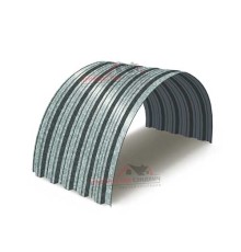 Профнастил НС35ПГ-0.55, Ширина-1000, Оцинкованный