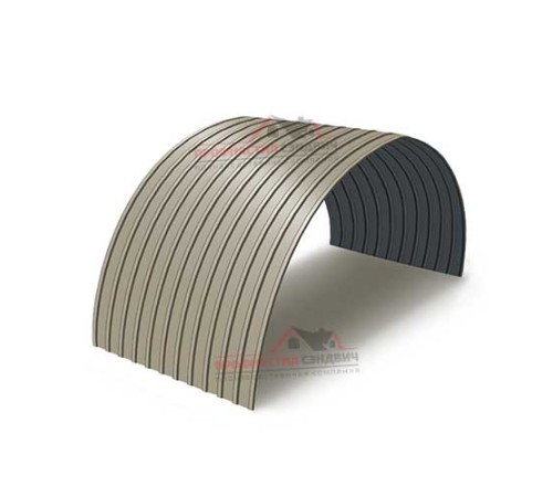 Купить профнастил С10ПГ-1150-0.5 Полиэстер RAL1035 