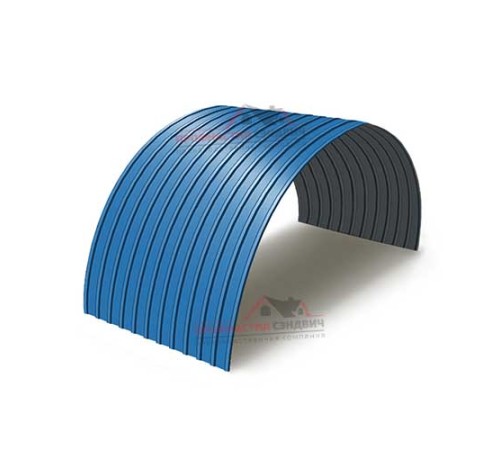 Купить профнастил С10ПГ-1150-0.5 Полиэстер RAL5015 